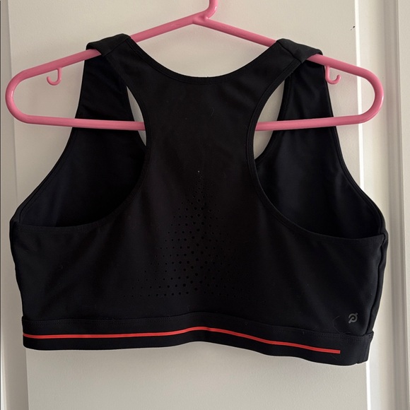 Peloton Black Racerback Sports Bra - Picture 2 of 6